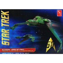 Amt 949 1/350 Star Trek Klingon Birdofprey Uzay Aracı Demonte Plastik Maketi