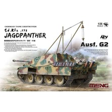 Meng TS-047 1/35 Ölçek Alman SD.KFZ.173 Jagdpanther G2 Tank Avcısı, Plastik Model Kiti