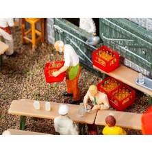 Faller 180996 1/87 Meyve Suyu Şişeli Meşrubat Kasaları ( 4 Adet ) Demonte Plastik Maketi