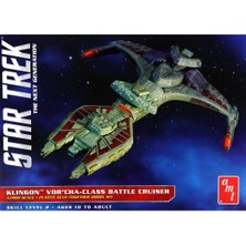 Amt 1027 1/1400 Star Trek:the Next Generation Vor'cha-Class Klingon Battle Cruiser Uzay Aracı Demonte Plastik Maketi