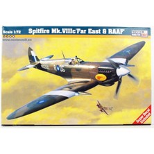 Mistercraft D178 1/72 Spitfire Mk. Vıııc Far East & Raaf Savaş Uçağı Plastik Model Kiti