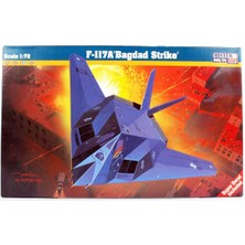 Mistercraft E007 1/72 F-117A (Bagdad Strike) Savaş Uçağı Plastik Model Kiti