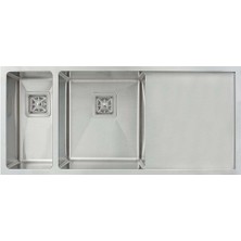 Lavello Style Meta 4018 L Sağ Damlalıklı 1,5 Göz Inox Çelik Eviye