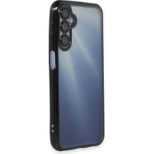 Newface Samsung Galaxy A25 Kılıf Razer Lens Çerçeveli Silikon Kapak