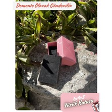 Fatih Kutu 6X4X3 - Pembe Renk Mermer Desenli Süngerli Takı Kutusu [ Demonte 50 Adet]