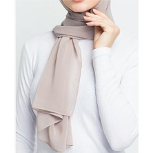 İkora Scarf Şifon Şal Düz Renk