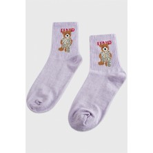 Hg.Aksesuar Ayıcık Kolej Çorap 8*28