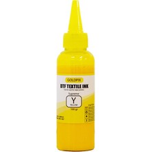 Goldpix Tortusuz Sarı Dtf Mürekkebi - Yellow 100GR.