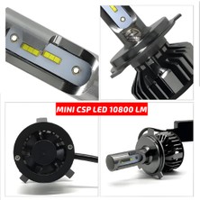 Furens Fiat Punto 2006-2017 Uzun - Kısa Far Uyumlu Şimşek Etkili Led Xenon Premium Series H4