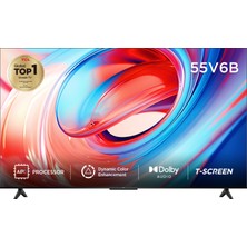 TCL 55V6BGTV 55” 138 Ekran Uydu Alıcılı 4K Ultra HD LED TV