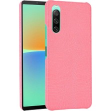 Sony Xperia 10 Iv Klasik Timsah Moda Kapak Için Şık Klasik Kılıf (Yurt Dışından)