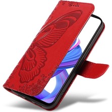 Gx Shop Onur X30 Kabartmalı Kelebek Ayrılabilir El Kayışı ile Yüksek Flip Case (Yurt Dışından)