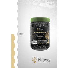 Nilbağ Zeytinyağları Ayvalık Tipi Siyah Zeytin 1 kg