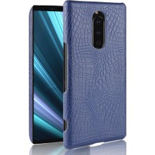 Manyi Mall Sony Xperia 1 Koruyucu Kapak Klasik Timsah Için Şık Klasik Kılıf (Yurt Dışından)