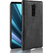 Manyi Mall Sony Xperia 1 Koruyucu Kapak Klasik Timsah Için Şık Klasik Kılıf (Yurt Dışından)