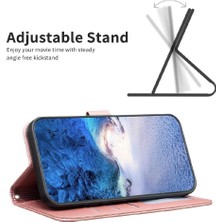 Manyi Mall Huawei Mate 60 Pro Için Flip Case Artı Çok Renkli Yonca Çiçek Cüzdan Pu (Yurt Dışından)