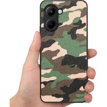 Manyi Mall Realme C33 Hafif Anti Damla Kablosuz Şarj Özgürlüğü Camo Için Kılıf (Yurt Dışından)