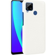 Manyi Mall Realme C15 Anti Scratch Klasik Timsah Moda Için Şık Klasik Durumda (Yurt Dışından)