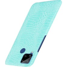 Realme C15 Anti Scratch Klasik Timsah Moda Için Şık Klasik Durumda (Yurt Dışından)