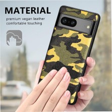 Google Pixel 7A Kablosuz Şarj Özgürlüğü Için Kılıf Anti Damla Camo Tasarım (Yurt Dışından)