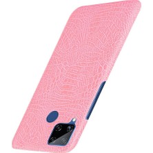 Manyi Mall Realme C15 Anti Scratch Klasik Timsah Moda Için Şık Klasik Durumda (Yurt Dışından)