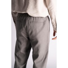 Braccas Slim Fit Jogger Bel Pantolon  Haki