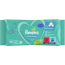 Prima Pampers Temiz ve Ferah Islak Bebek Havlusu 80'li