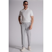 Braccas Erkek Yandan Cepli Beli Lastikli Relaxed Fit Jogger Pantolon Lacivert