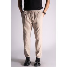 Braccas Slimt Fit Jogger Bel Pantolon  Bej