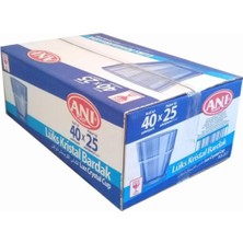 Aktif 180CC Kristal Bardak 1000 Ad. Koli