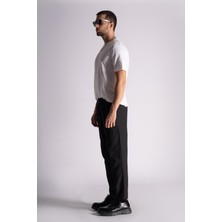 Braccas Slim Fit Jogger Bel Pantolon  Siyah