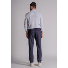 Braccas Erkek Yandan Cepli Beli Lastikli Relaxed Fit Jogger Pantolon Gri