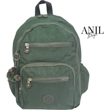 Anıl Bags Krinkıl Kumaş Suya Dayanıklı Klinkır Sırt Çantası/laptop Seyahat Okul Çanta