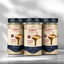 Bercekız Servet Şekerleme Tek Kavrulmuş Taze Fethiye Tahini - 500 gr 3'lü Paket