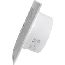 Akiş AKİŞ Ak-C150 150'Lik Banyo Ve Tuvalet Aspiratör Havalandırma Fanı Beyaz 21,5 Cm Boyutunda