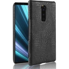 YH Market Sony Xperia 1 Koruyucu Kapak Klasik Timsah Için Şık Klasik Kılıf (Yurt Dışından)