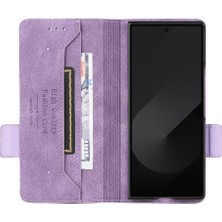 YH Market Toka ile Samsung Galaxy Z Flip 6 Kart Tutucu Kapak Için Flip Case (Yurt Dışından)