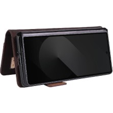 YH Market Toka ile Samsung Galaxy Z Flip 6 Kart Tutucu Kapak Için Flip Case (Yurt Dışından)