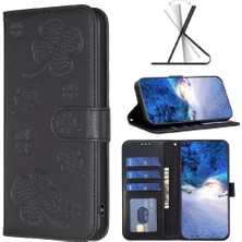 YH Market Huawei Mate 60 Pro Için Flip Case Artı Çok Renkli Yonca Çiçek Cüzdan Pu (Yurt Dışından)