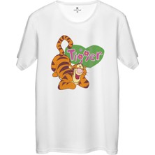 Çakılap Tigger Baskılı Tişört Unisex, Premium Kalite (Rgl-Çf)