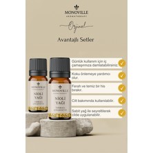 Monoville Nioli Uçucu Yağı 2'li Set %100 Saf Ve Doğal ( Niaouli Essential Oil) 2x10 ml