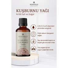 Monoville Kuşburnu Yağı 30 Ml, Jojoba Yağı 30 Ml, Üzüm Çekirdeği Yağı 30 ml 3'lü Set %100 Saf Ve Doğal 3x30 ml