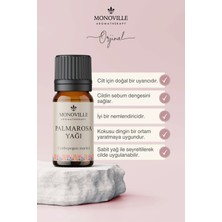 Monoville Palmarosa Uçucu Yağı 10 ml %100 Saf Ve Doğal ( Palmarosa Essential Oil )