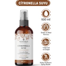 Monoville Citronella Suyu %100 Doğal Ve Saf Tonik 100 ml (CİTRONELLA WATER)