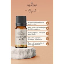 Monoville Greyfurt Uçucu Yağı 10 ml %100 Saf Ve Doğal ( Grapefruit Essential Oil )