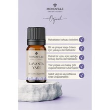 Monoville Tıbbi Lavanta Uçucu Yağı 10 ml %100 Saf ve Doğal ( Lavender Essential Oil)