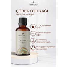 Monoville Çörek Otu Yağı 30 ml Soğuk Sıkım %100 Saf Ve Doğal (Black Cumin Seed Oil)