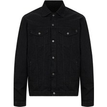 Tech90 Korumalı Motosiklet Kevlar Siyah Denim Ceket