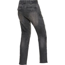 Tech90 Korumalı Dark Grey Motosiklet Pantolonu MJD5006