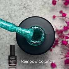 Roniki Kalıcı Oje Holografik Simli Rainbow Color 09 10ml